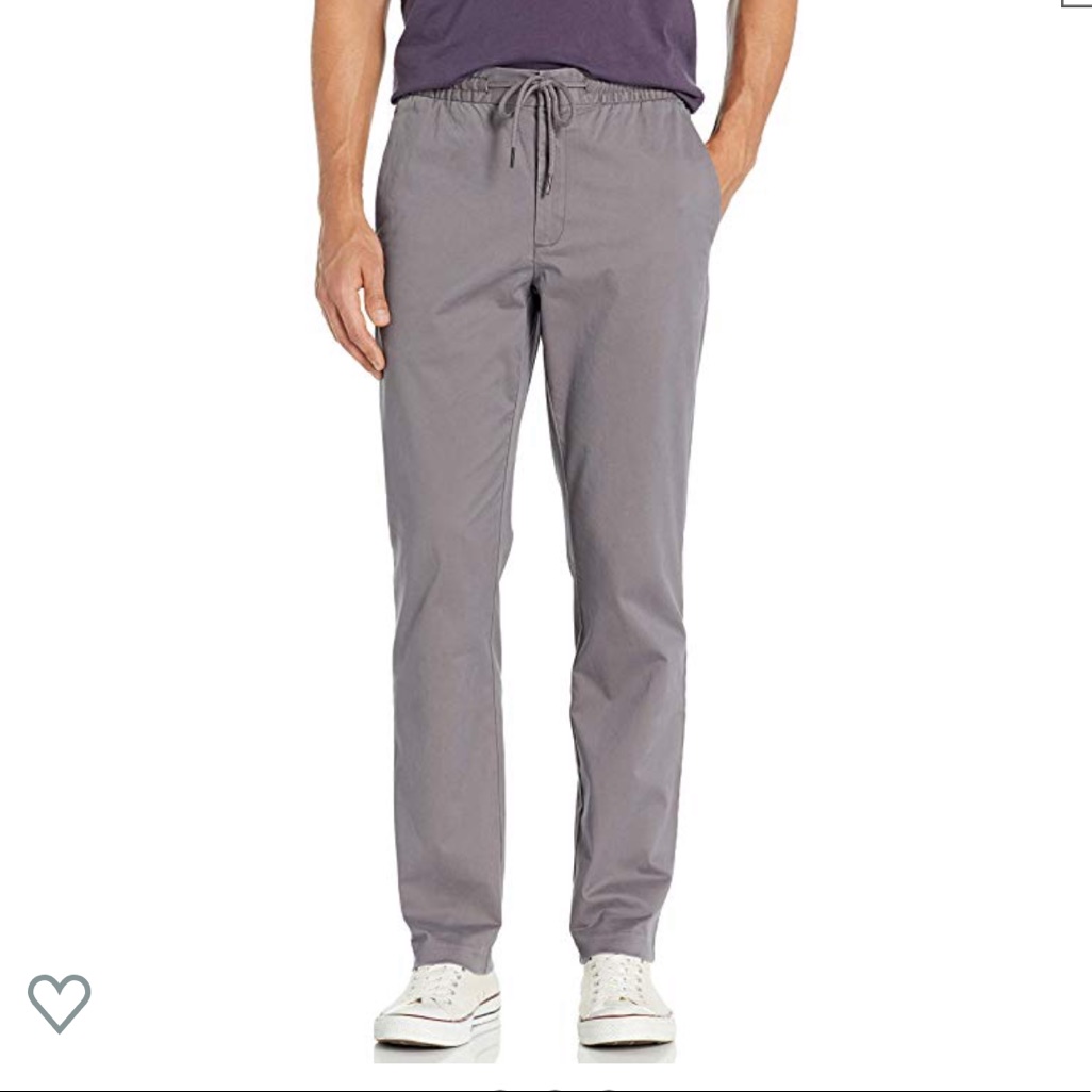 Gray Medium Goodthreads Drawstring Pants